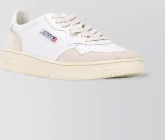 Autry low top leather/suede sneakers