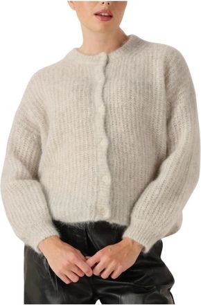 des petit hauts Truien & Vesten, Dames, Beige, S, Alma Cardigan