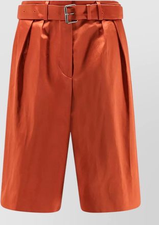 Dries Van Noten high-rise tailored bermuda shorts