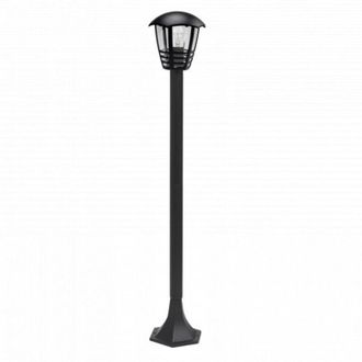 Fabrilamp Abrila Farola Alnilan Para Jardin, Color Negro Ip 44