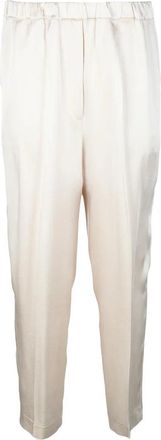 Liviana Conti Elegant Trousers - Beige