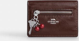 Coach Card Case With Charms