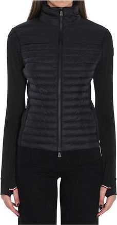 Moncler Dames, Jassen, Zwart, Maat: XS Poliester