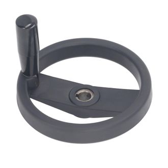 OEM Volante De 2 Radios Con Manivela Giratoria, Di&aacute;metro 160 Mm, Orificio De 16 Mm, Para Torno, Fresadora Y Afiladora
