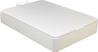 What The Sleep Canap&eacute; 140x190cm WTS Blanco 31cm Frontal Montaje incluido