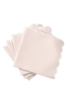 Matouk Savannah Gardens Set of 4 Napkins in Pink at Nordstrom