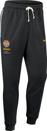 Nike LSU Sideline Standard Issue Nike Mens Dri-FIT College Taper Pants in Black | 03B000ALSN-WL2