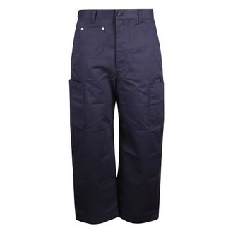 Givenchy Couture Seam Jeans - male - Givenchy - Wide Trousers - Blue - W33 - Trousers