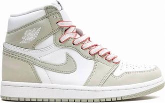 Nike Jordan Womens 1 Retro High Og Sneakers In Seafoam