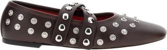 Stella McCartney Ballerinas - Dames - Ballerinas - Bruin - 38 EU - Leer - Schoenen
