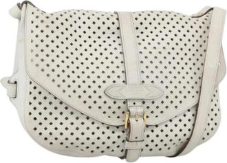 Louis Vuitton Pre-owned Cross Body Bags, female, White, Size: ONE SIZE Pre-owned Vintage Shoulder Bag