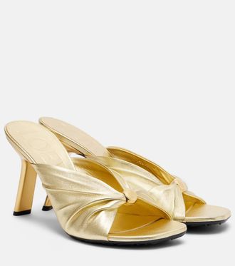 Loewe x Paulas Ibiza - Mules Pebble Soft in pelle