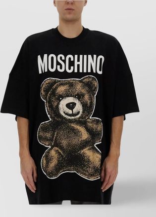 Moschino graphic print teddy bear t-shirt