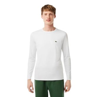 Lacoste Heren, Tops, Wit, Maat: 2XL