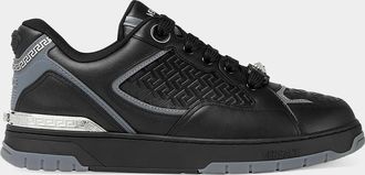 Versace Men & apos;s Biggie Basket Leather Sneakers