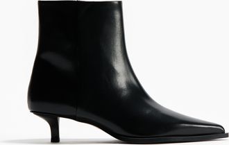 H&M Spitze Stiefeletten - Schwarz
