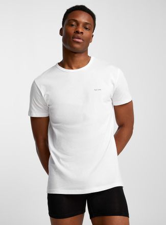 Paul Smith Mens Logo organic cotton undershirt
