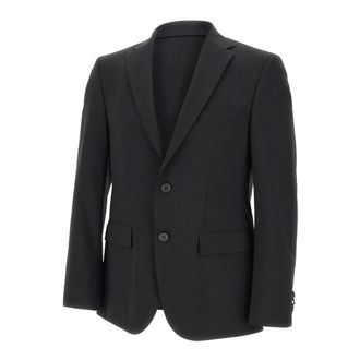 HUGO BOSS Hugo, Blazers, male, Black, Size: 4XL H-Harvey Jacket