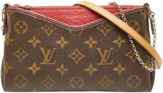 Louis Vuitton Pre-owned Cross Body Bags, female, Brown, Size: ONE SIZE Pre-owned Vintage PVC Crossbody Bag