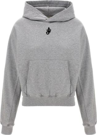J.W.Anderson Dames, Sweatshirts & Hoodies, Grijs, Maat: S Katoen