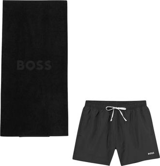 HUGO BOSS Uomo, Costumi da bagno, Nero, XL, new