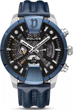 Police PEWJF2203709 Mens Huntley Watch - Silver - One Size