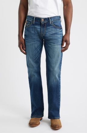 Ariat M7 Rocker Low Rise Straight Leg Jeans in Summit at Nordstrom, Size 30 X 30