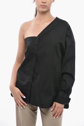 Dior Camicia Monospalla in Popeline Dior
