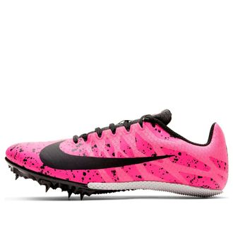 Nike (WMNS) Nike Air Zoom Rival S 9 Spikes Paint Splatter Pink Blast 907565-603