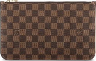 Louis Vuitton Pouch con zip - Marrone