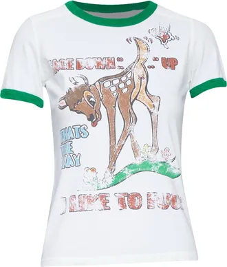 Dsquared2 Bambi ringer tshirt