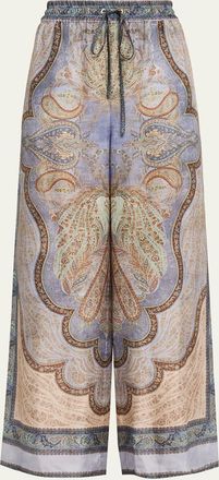 Zimmermann Wanderlust Relaxed Silk Pants