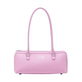 Maison Margiela Shoulder Bags, female, Pink, Size: ONE SIZE Medium Bauletto J Shoulder Bag