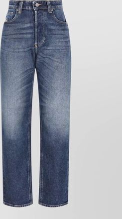 Diesel denim straight-leg jeans