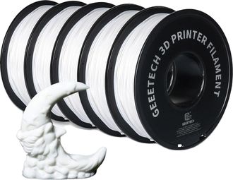 OEM Filamento Para Impresora 3d, Material Pla, Compatibilidad Vers&aacute;til, Blanco