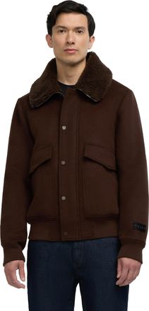 Pajar Mens Lebron Lightweight Wool Bomber Jacket