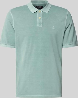 Marc O'Polo Regular Fit Poloshirt aus reiner Baumwolle in Mint, Gr&ouml;&szlig;e XXXL