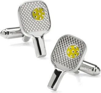Cufflinks Inc. Pickleball Rackets Cufflinks in Silver at Nordstrom, Size 10-13