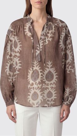 Bazar Deluxe Blusa Bazar Deluxe in viscosa stampata