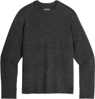 Royal Robbins Rockcraft Merino Wool Crewneck Pullover in Asphalt Heather at Nordstrom, Size X-Large