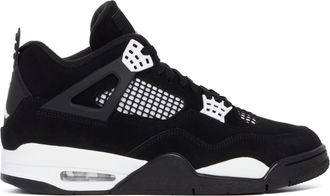 Nike Nike Mens Air Jordan 4 Retro Running, Black/White/Black, 7.5 UK (8.5 US)