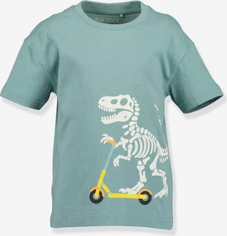 Blue Seven T-Shirt Roller-Dino Jungen BLUE SEVEN eisblau