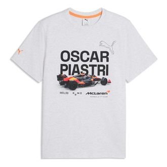 Puma x McLAREN RACING Piastri T-Shirt White Glow Heather 637452-04