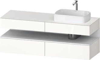 Duravit Qatego Consola Mueble Bajo Lavabo, 2 Extensiones, 2 - Duravit