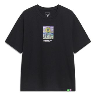 Li-Ning x Steven Harrington Graphic T-shirt Black AHST093-3