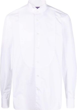 Ralph Lauren Purple Label wingtip-collar poplin shirt - men - Cotton - 15 - White