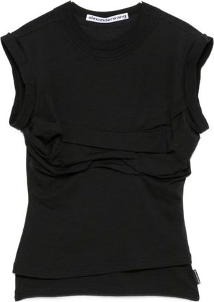 Alexander Wang T-shirts and Polos - female - Alexander Wang - Sleeveless Tops - Black - XS - Tops