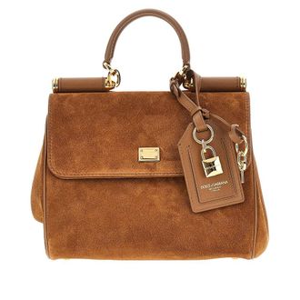 Dolce & Gabbana Suede leather My Sicily bag Woman One Size
