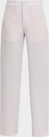 God's True Cashmere Affirmations Cashmere Straight-Leg Pants