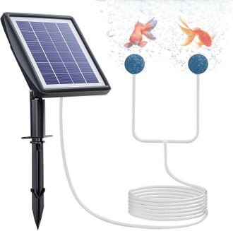 OEM A&eacute;rateur Solar - Bomba De Ox&iacute;geno Para Estanque - 2200 Mah - Para Jard&iacute;n Exterior Y Hidropon&iacute;a - 1 Unidad